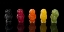 Picture of JELLY BABIES SWEETS IN A ROW