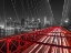 Picture of BROOKLYN BRIDGE IN EVENING, NEW YORK