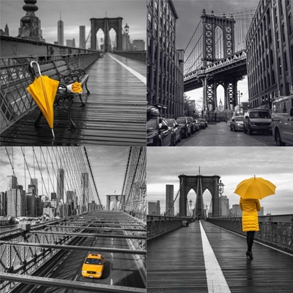 Picture of COLLAGE OF FAMOUS PLACES IN NEW YORK CITY