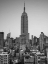 Picture of EMPIRE STATE BUILDING WITH NEW YORK CITY MANHATTAN SKYLINE WITH SKYSCRAPERS