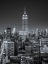 Picture of EMPIRE STATE BUILDING WITH NEW YORK CITY MANHATTAN SKYLINE WITH SKYSCRAPERS