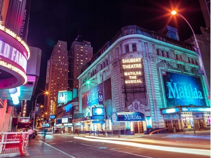 Picture of TIMES SQUARE AND BROADWAY AT NIGHT - NEW YORK CITY