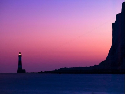 Picture of LIGHTHOUSE AT DUSK, BEACHY HEAD, UK