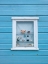 Picture of BEACH HUT CLOSE-UP AGAINST SKY