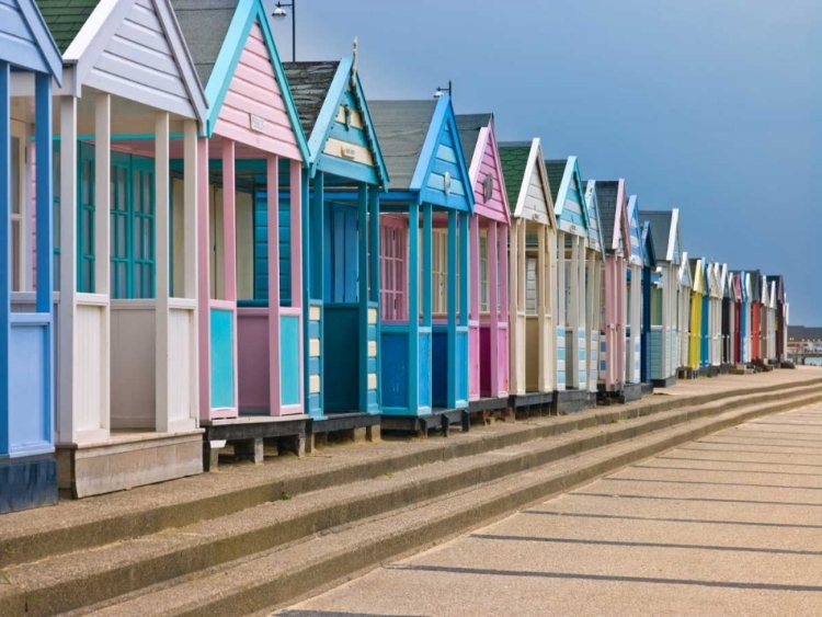 Picture of BEACH HUTS IN A ROW