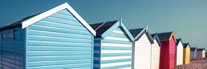 Picture of BEACH HUTS IN A ROW