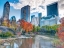 Picture of POND AT CENTRAL PARK WITH MANHATTAN SKYLINE, NEW YORK
