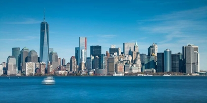 Picture of LOWER MANHATTAN SKYLINE WITH SKYSCRAPERS, NEW YORK
