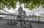 Picture of THAMES PROMENADE WITH TOWER BRIDGE IN BACKGROUND, LONDON, UK