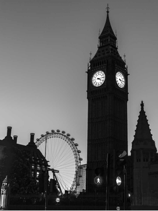 Picture of VIEW OF BIG BEN FROM STREET, LONDON, UK