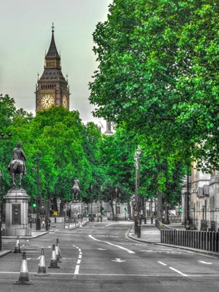 Picture of BIG BEN FROM CITY STREET, LONDON
