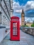 Picture of TELEPHONE BOOTH WITH BIG BEN, LONDON, UK