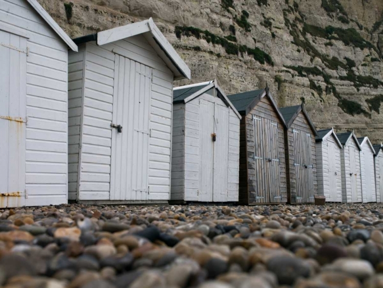 Picture of BEACH HUTS, DORSET , UK