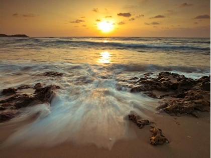 Picture of SUNSET OVER PALMACHIM BEACH, ISRAEL