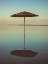 Picture of PARASOL ON BEACH OF DEAD SEA, ISRAEL
