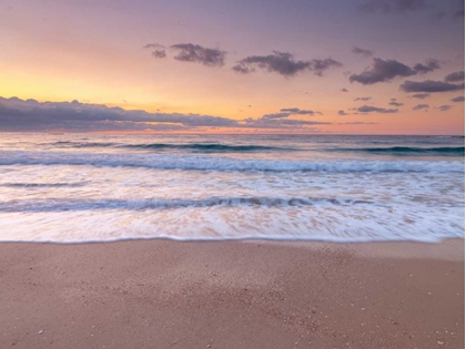 Picture of EVENING VIEW OF BEAUTIFUL BEACH IN ISRAEL