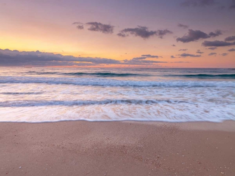 Picture of EVENING VIEW OF BEAUTIFUL BEACH IN ISRAEL