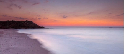 Picture of EVENING VIEW OF BEAUTIFUL BEACH IN ISRAEL