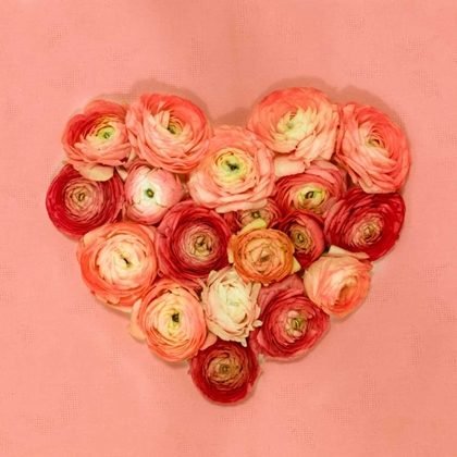 Picture of HEART MADE OF FLOWERS