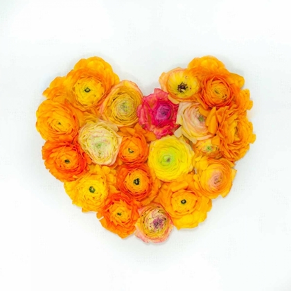Picture of HEART MADE OF FLOWERS