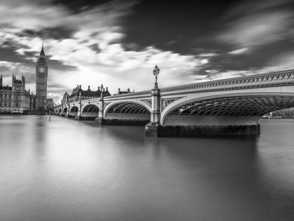 Picture of WESTMINSTER BRIDGE WITH BIG BEN, LONDON, UK