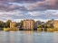 Picture of LONDON SKYLINE OVER RIVER THAMES, UK