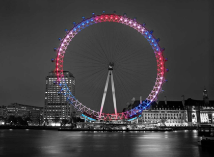 Picture of LONDON EYE AT NIGHT