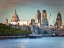 Picture of LONDON SKYLINE OVER THE RIVER THAMES