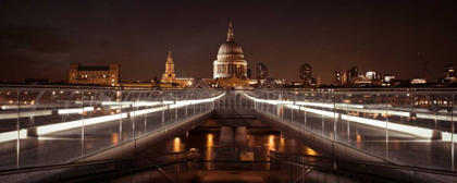 Picture of ST PAULS CATHEDRAL FROM MILLENNIUM BRIDGE