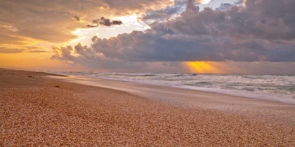 Picture of BEACH AT SUNSET, PALMACHIM, ISRAEL