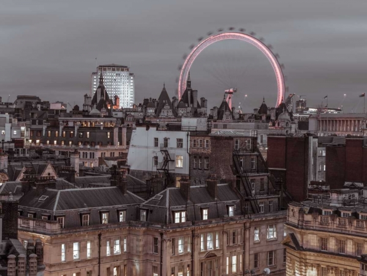 Picture of LONDON CITYSCAPE WITH MILLENNIUM WHEEL