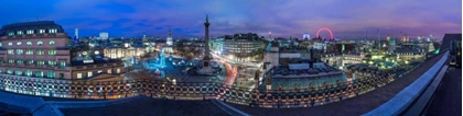 Picture of PANORAMIC VIEW OF LONDON CITY IN EVENING