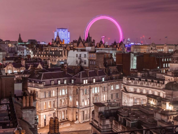 Picture of VIEW OF LONDON CITY IN EVENING