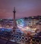 Picture of EVENING VIEW OF TRAFALGAR SQUARE, LONDON, UK