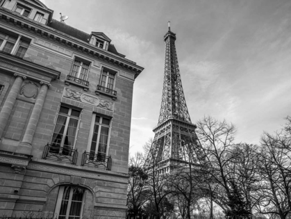 Picture of OLD BUILDING NEXT TO EIFFEL TOWER, PARIS, FRANCE
