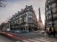 Picture of EIFFEL TOWER FROM CITY STREET, PARIS, FRANCE
