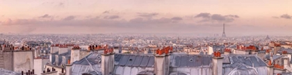 Picture of CITYSCAPE OF MONTMARTRE WITH EIFFEL TOWER, PARIS, FRANCE