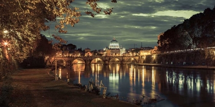 Picture of VIEW OF BASILICA DI SAN PIETRO IN VATICAN, ROME, ITALY