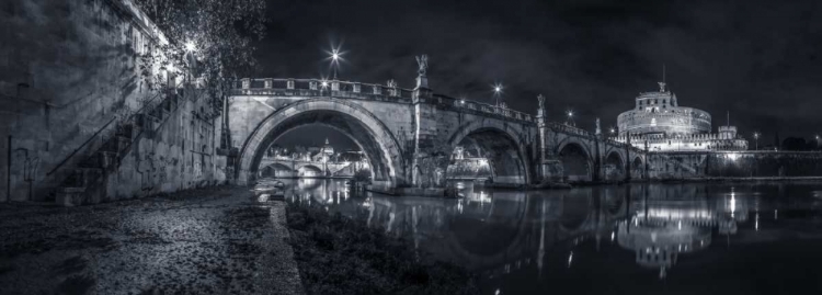 Picture of VIEW OF CASTLE ST ANGELO IN ROME, ITALY