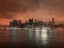 Picture of LOWER MANHATTAN SKYLINE IN EVENING, NEW YORK