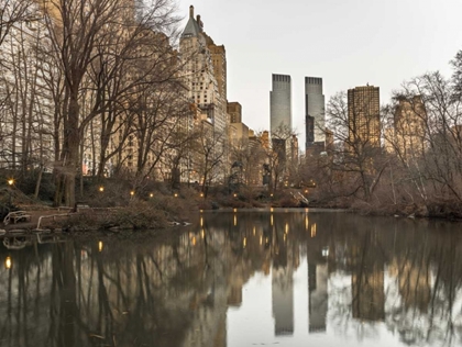 Picture of CENTRAL PARK WITH MANHATTAN SKYLINE, NEW YORK