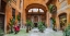 Picture of OLD FASHIONED HOUSE WITH POTTED PLANTS AND SCOOTER, ROME, ITALY