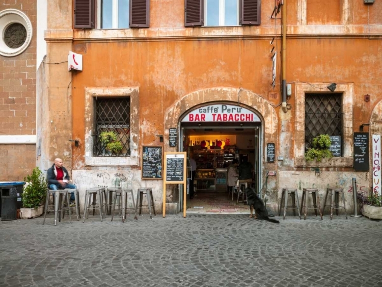 Picture of OLD BUILDING IN CITY OF ROME, ITALY