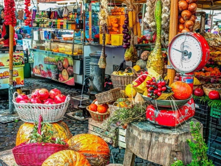 Picture of MARKET PLACE IN ROME, ITALY