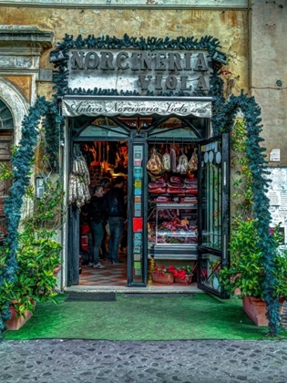 Picture of BUTCHER SHOP IN ROME, ITALY