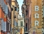Picture of NARROW STREET THROUGH OLD BUILDINGS IN ROME, ITALY