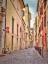 Picture of NARROW STREET THROUGH OLD BUILDINGS IN ROME, ITALY