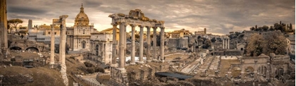 Picture of RUINS OF THE ROMAN FORUM, ROME, ITALY