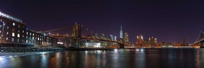 Picture of BROOKLYN BRIDGE AND LOWER MANHATTAN SKYLINE, NEW YORK