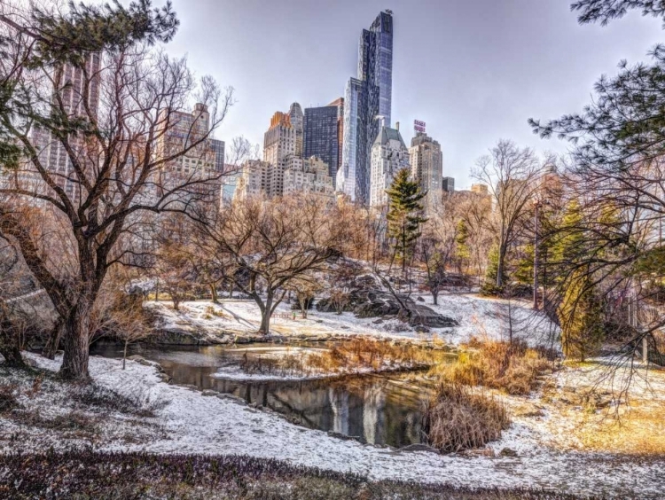 Picture of CENTRAL PARK WITH LOWER MANHATTAN SKYLINE, NEW YORK